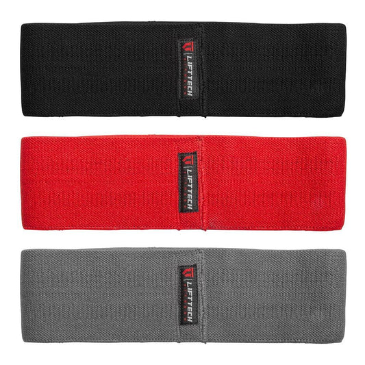 Lift Tech Fitness Comp Resistance Bands - Red - Black - Gray - Top Fitness Store