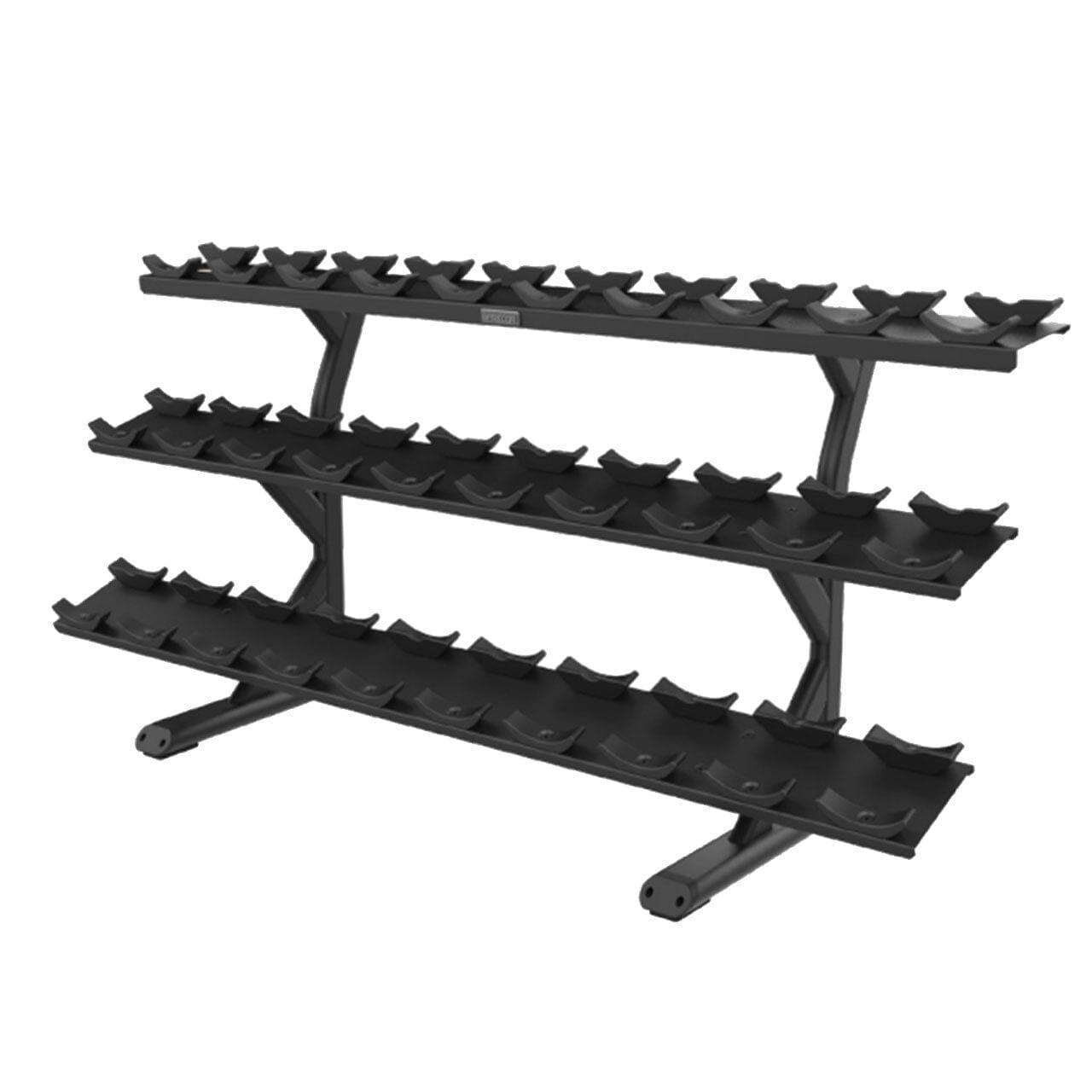 precor-vitality-series-3-tier-15-pair-saddle-tray-dumbbell-rack-vbr ...