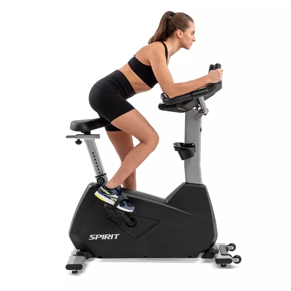 Spirit Fitness CU800ENT Upright Bike - Top Fitness Store