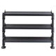 Top Fitness 3 - Tier 4ft Tray - Style Dumbbell Rack - Top Fitness Store