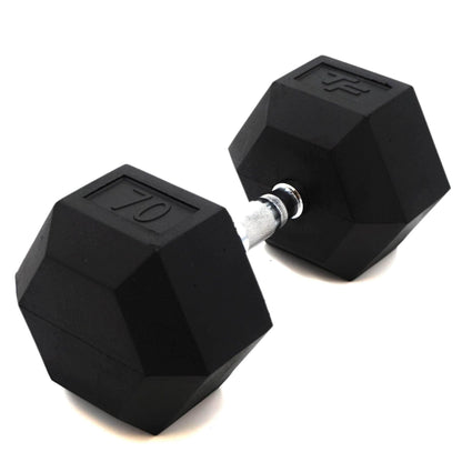 Top Fitness Rubber Hex Dumbbell - Top Fitness Store