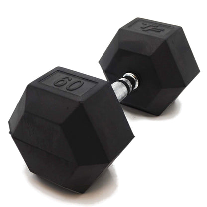 Top Fitness Rubber Hex Dumbbell - Top Fitness Store