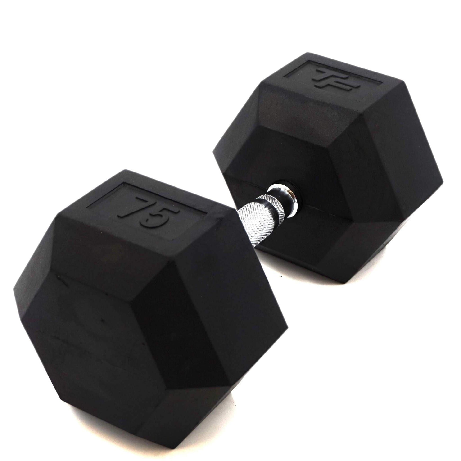 Top Fitness Rubber Hex Dumbbell - Top Fitness Store