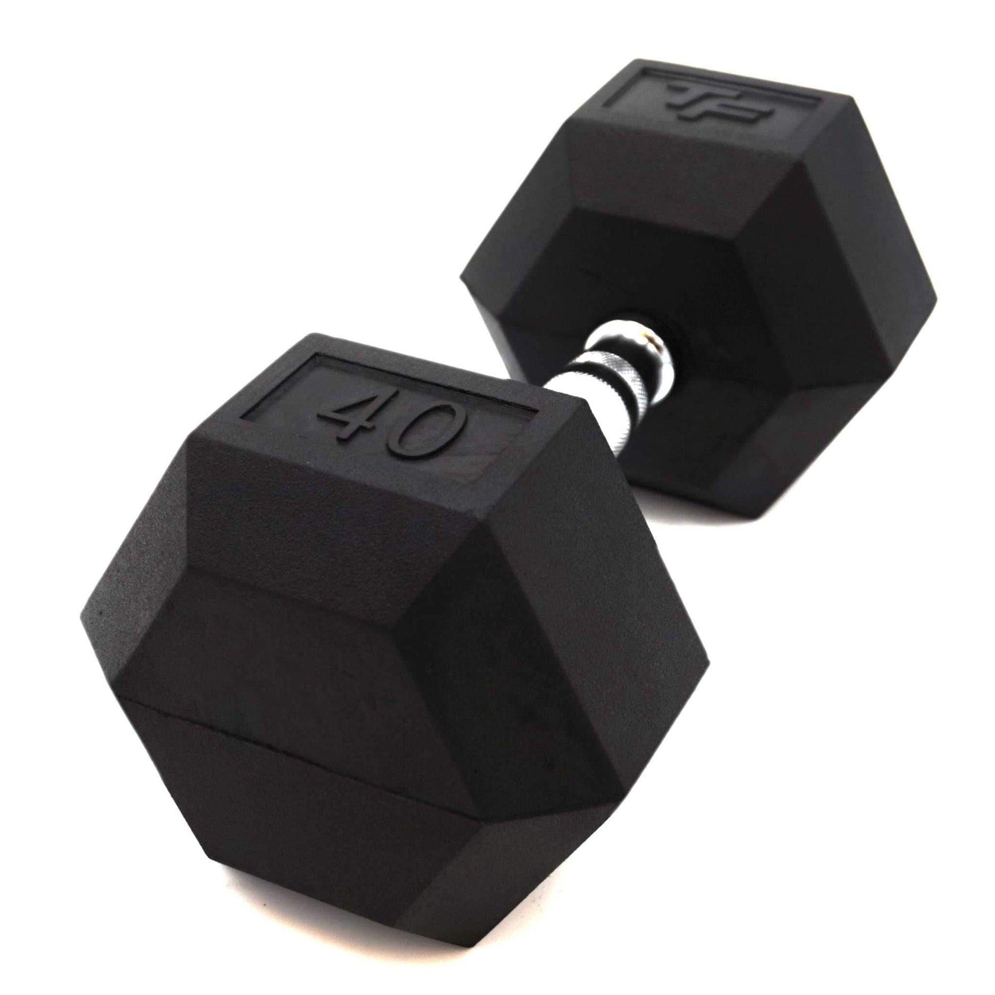 Top Fitness Rubber Hex Dumbbell - Top Fitness Store