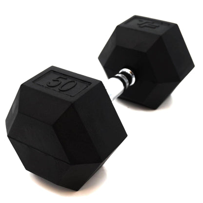 Top Fitness Rubber Hex Dumbbell - Top Fitness Store