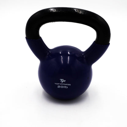 Top Fitness Vinyl Coated Kettlebell - Top Fitness Store