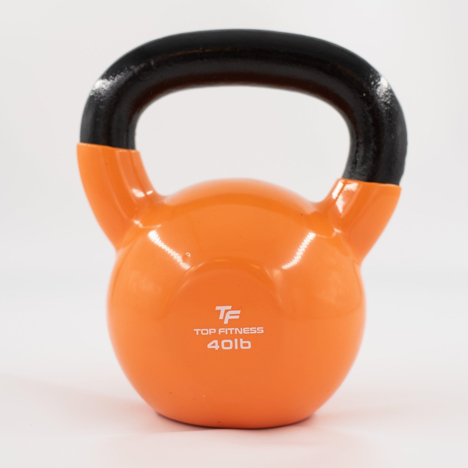 Top Fitness Vinyl Coated Kettlebell - Top Fitness Store