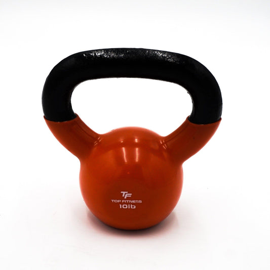 Top Fitness Vinyl Coated Kettlebell - Top Fitness Store