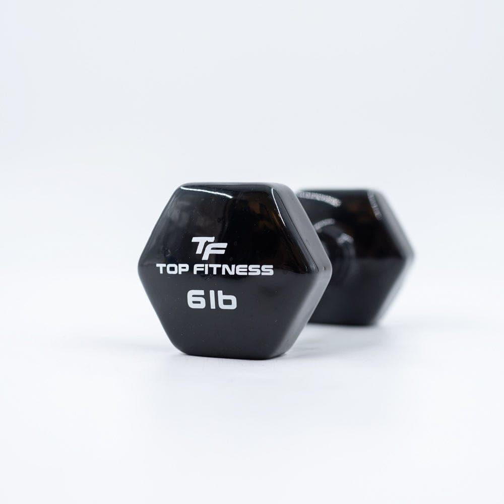 Top Fitness Vinyl Hex Dumbbell - Top Fitness Store