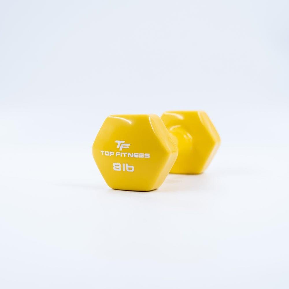 Top Fitness Vinyl Hex Dumbbell - Top Fitness Store