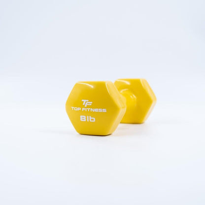 Top Fitness Vinyl Hex Dumbbell - Top Fitness Store